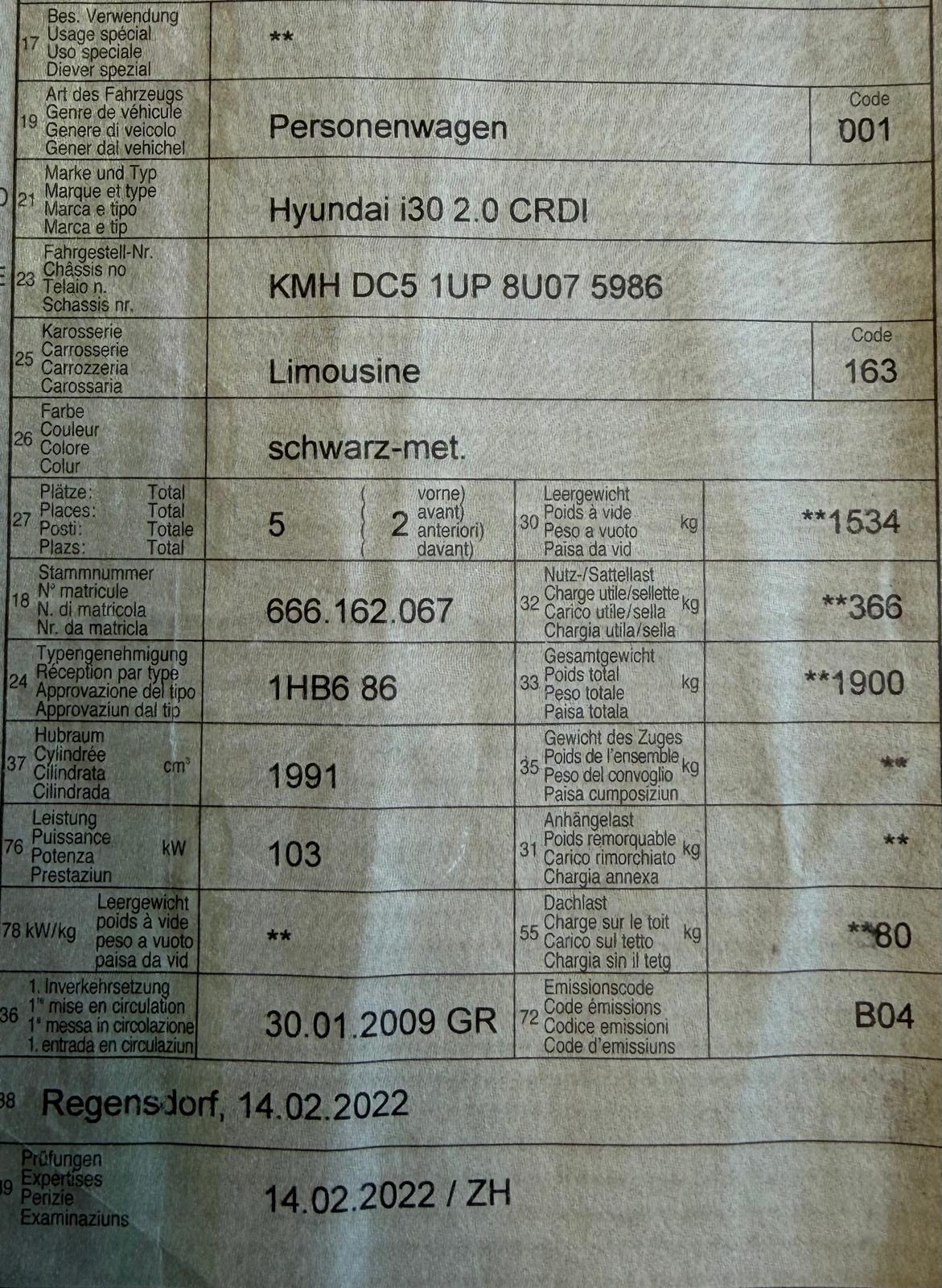 HYUNDAI i30 2.0 CRDi Premium-image-14