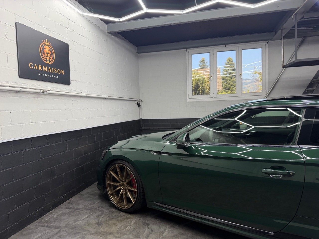 AUDI RS5 Coupé 2.9 TFSI quattro tiptronic | CH-Auto | Panorama Glasdach | GoodWood Green-image-11