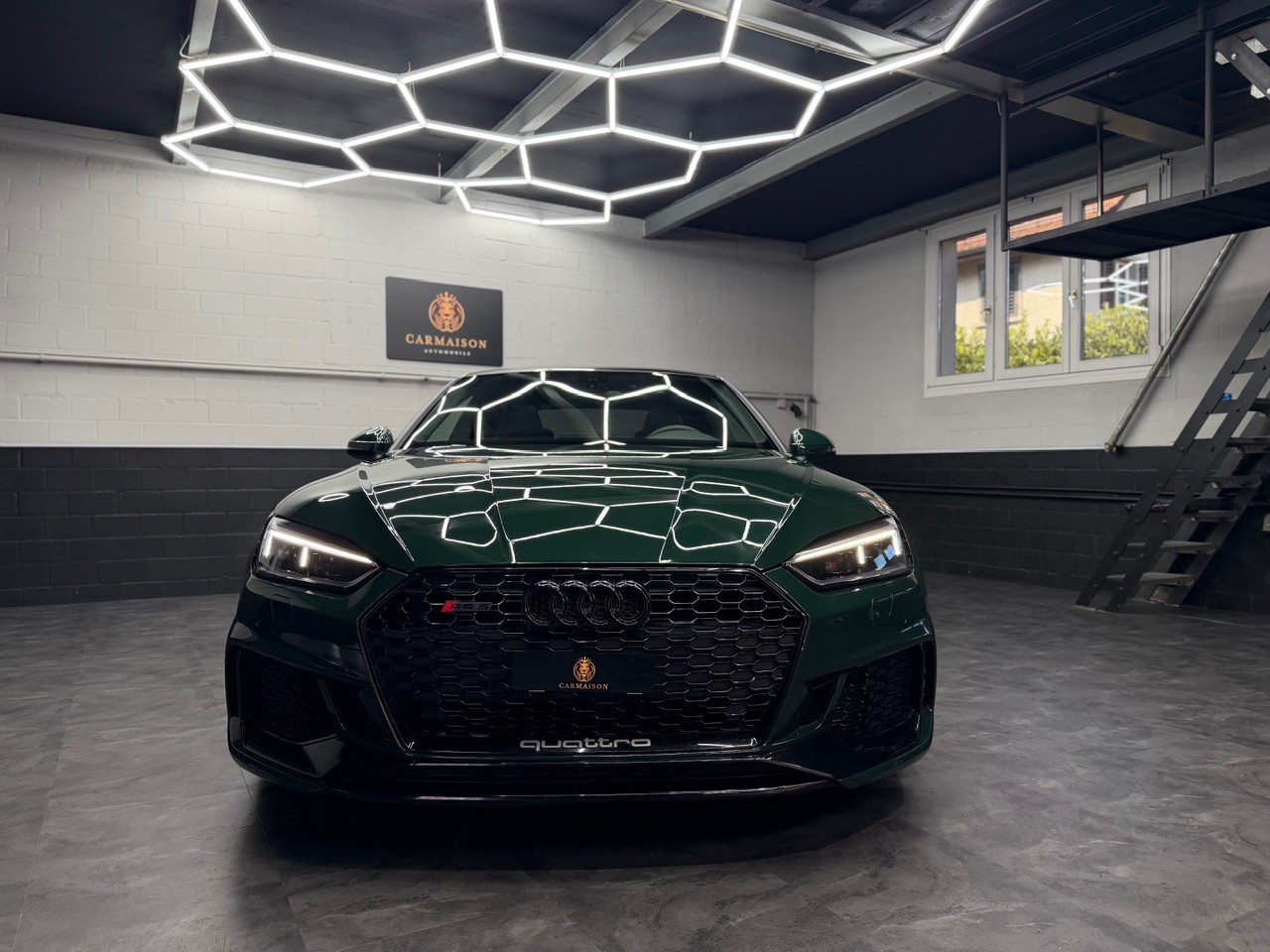 AUDI RS5 Coupé 2.9 TFSI quattro tiptronic | CH-Auto | Panorama Glasdach | GoodWood Green-image-1