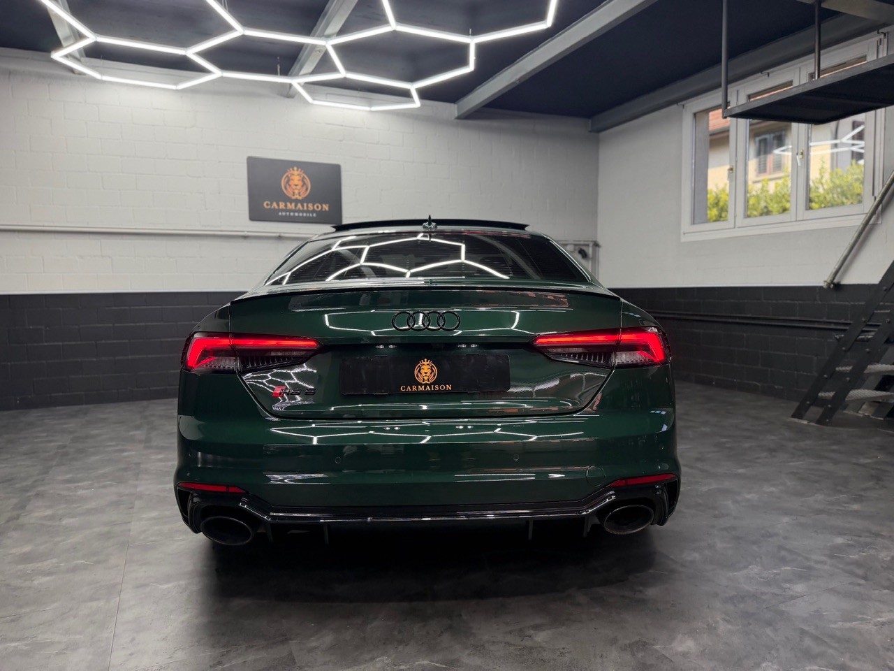 AUDI RS5 Coupé 2.9 TFSI quattro tiptronic | CH-Auto | Panorama Glasdach | GoodWood Green-image-7