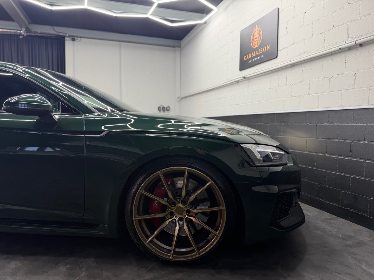 AUDI RS5 Coupé 2.9 TFSI quattro tiptronic | CH-Auto | Panorama Glasdach | GoodWood Green-image-10