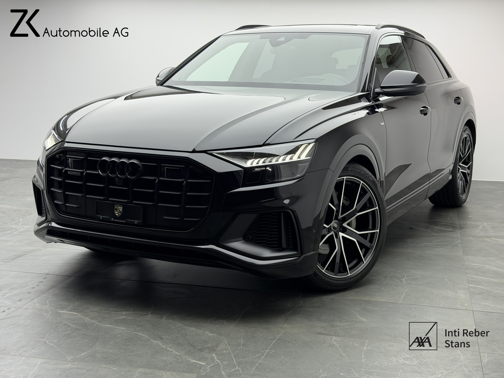 AUDI Q8 55 TFSI S-Line Mythos Black Ed. quattro tiptronic / 360° Kamera / Panoramadach / B&O Sound / Head-Up / Leder / Keyless /-image-0