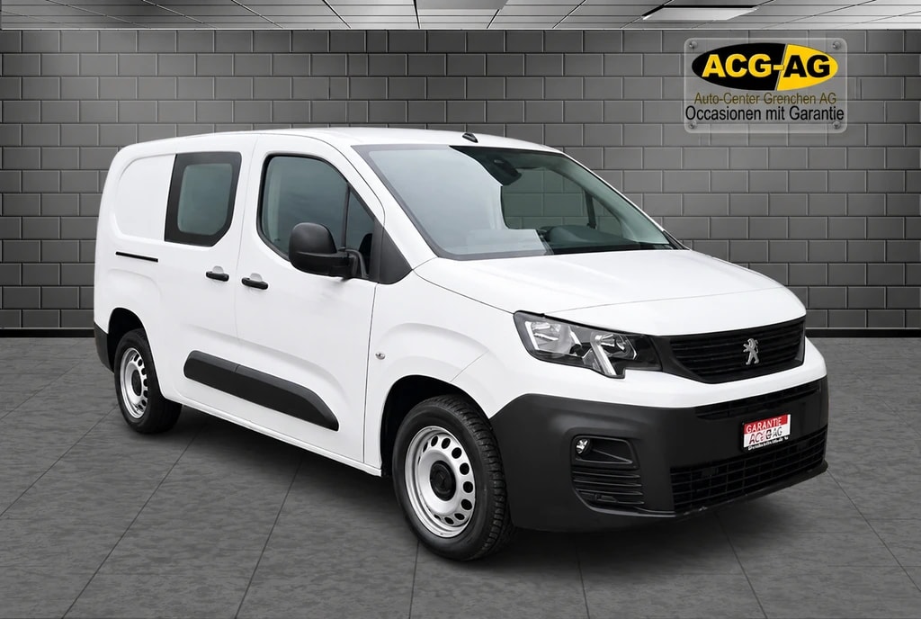 PEUGEOT Partner 1.5 Blue HDi s/s Asphalt Long 1000kg ** 130 PS ** 3-Plätzer ** RF-Kamera ** LTZ MFK 04.09.2024-image-0