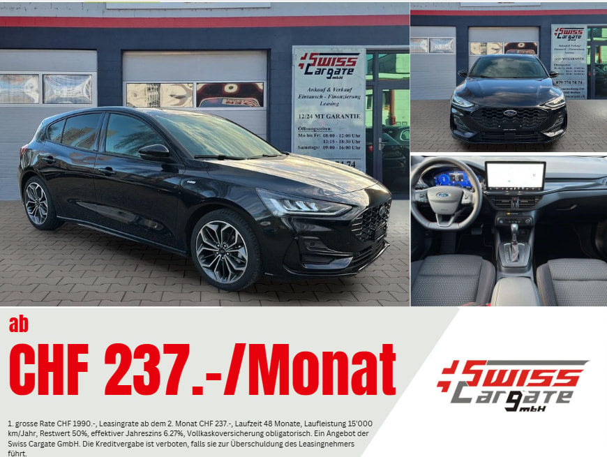 FORD Focus 1.0 MHEV ST-Line X Automat 155PS-image-0