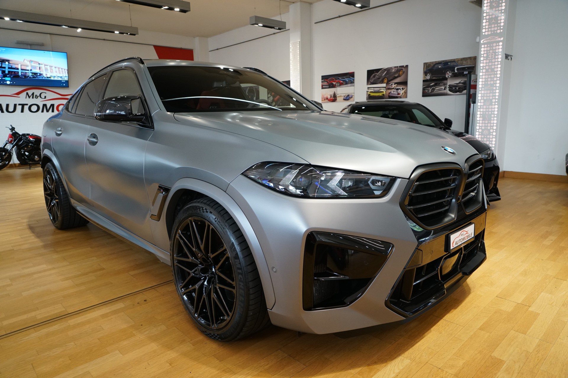BMW X6M Steptronic M Competition Frozen Pure Grey-image-2