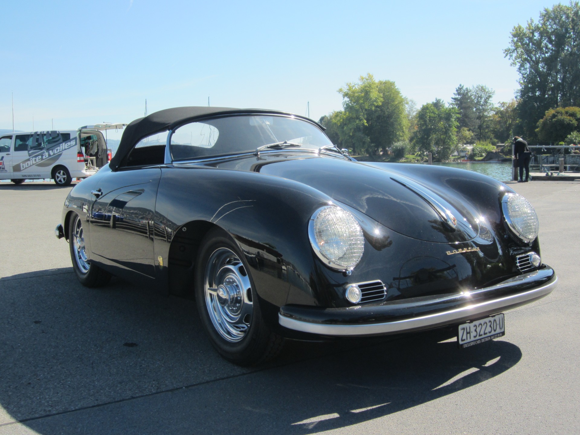PORSCHE 356 A T2 GT Style 1 von 556 gebauten T2 Speedster 1958 Rudge Felgen Sebring Auspuff-image-0