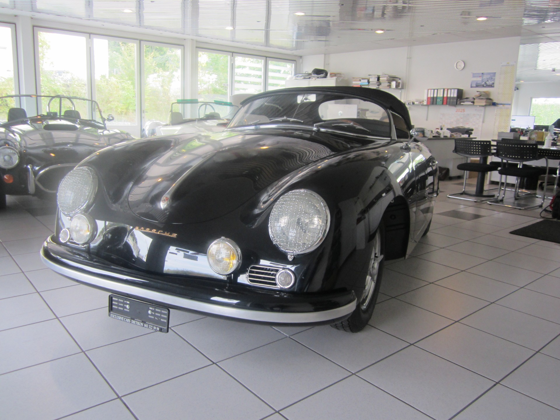 PORSCHE 356 A T2 GT Style 1 von 556 gebauten T2 Speedster 1958 Rudge Felgen Sebring Auspuff-image-14