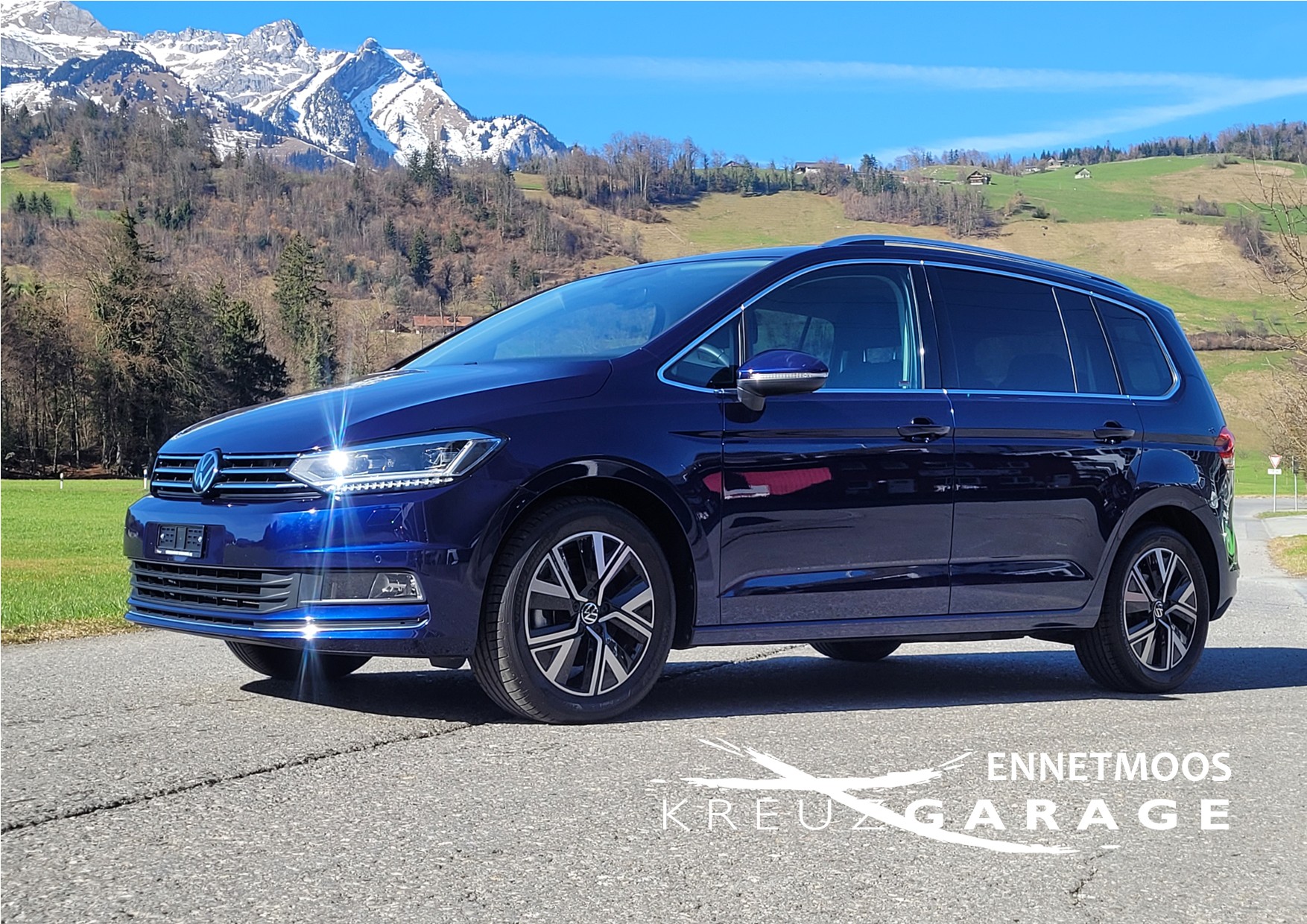 VW Touran 1.5 TSI EVO Highline DSG *7-Plätzer m. Garantie*-image-0