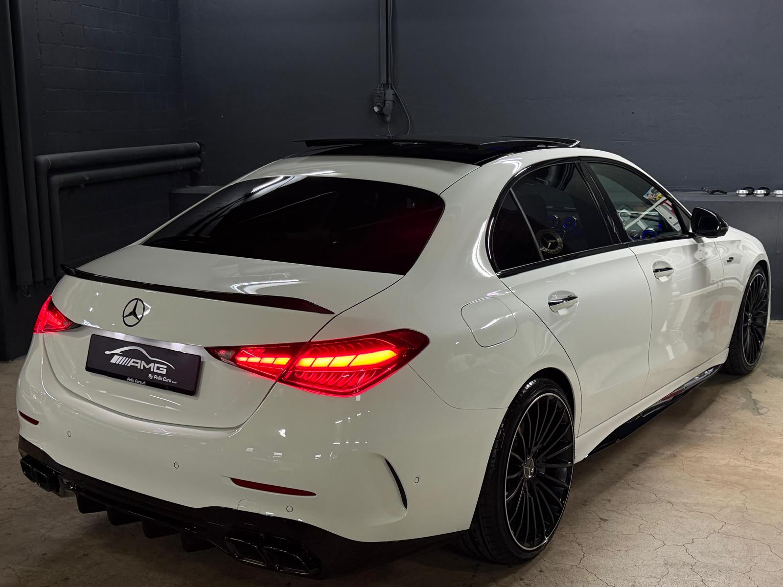MERCEDES-BENZ C 43 AMG (C63s AMG Bodykit) Limited White&Black Performance 5 Jahre Werksgarantie & Gratisservice 4 Matic-image-5