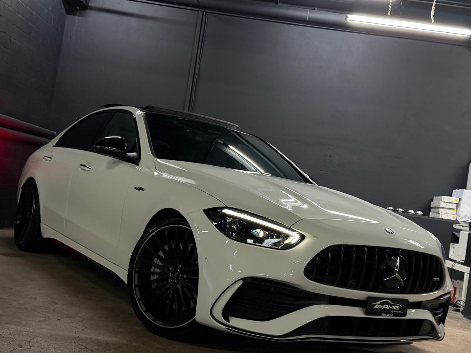 MERCEDES-BENZ C 43 AMG (C63s AMG Bodykit) Limited White&Black Performance 5 Jahre Werksgarantie & Gratisservice 4 Matic-showroom-element-3