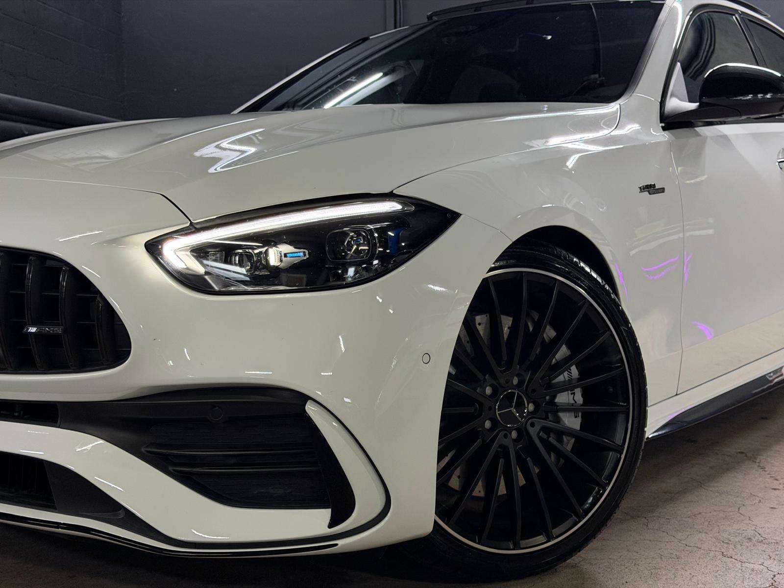 MERCEDES-BENZ C 43 AMG (C63s AMG Bodykit) Limited White&Black Performance 5 Jahre Werksgarantie & Gratisservice 4 Matic-image-8