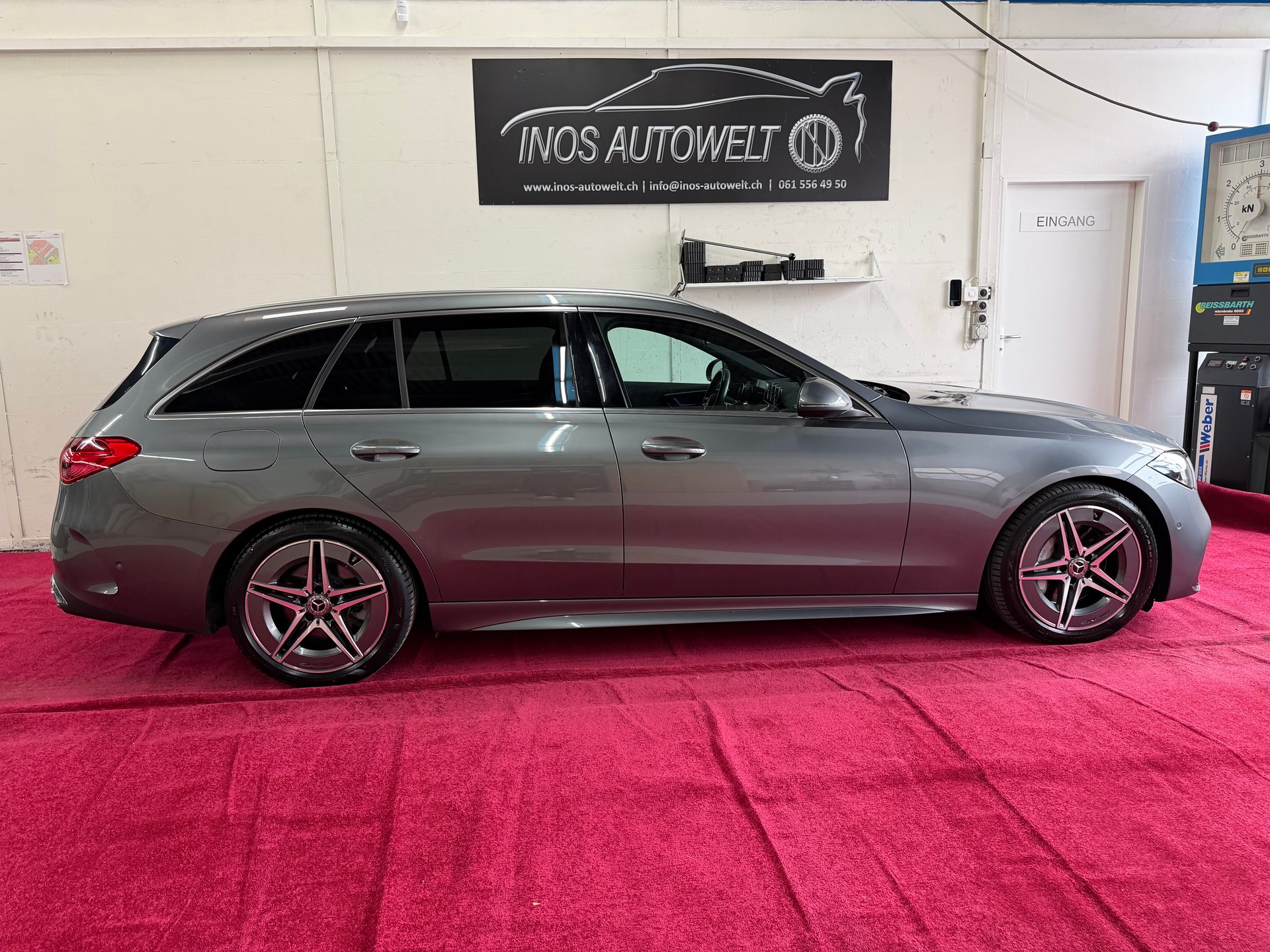 MERCEDES-BENZ C 300 d T AMG Line Anhängerkupplung-image-3
