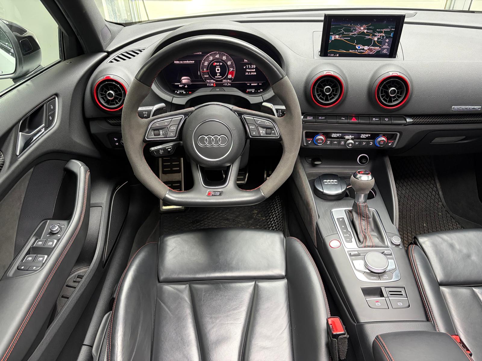 AUDI RS3 Sportback 2.5 TSI quattro S-tronic - Toit ouvrant, Echappement RS-image-17