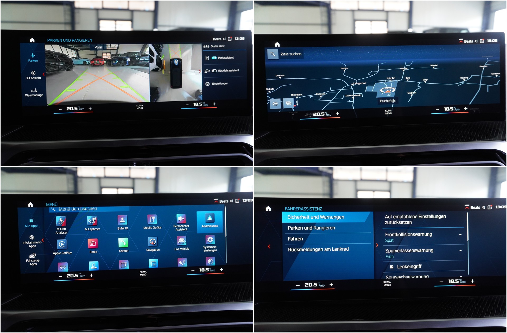 BMW M3 Touring xDrive Competition M // SONDERLACKIERUNG FROZEN BLACK // M DRIVER`S PACKAGE //-image-10
