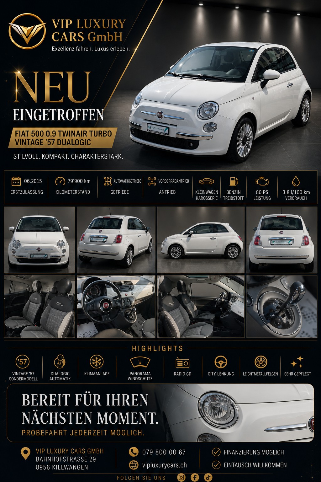 FIAT 500 0.9 Twinair Turbo Vintage '57 Dualogic-showroom-element-2