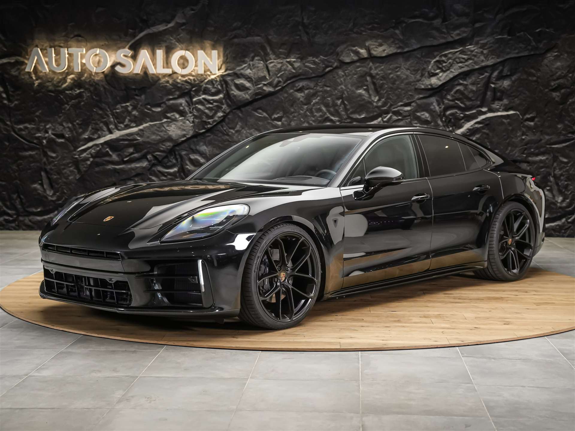 PORSCHE Panamera 2.9 V6 4 *22" Felgen*All Black*Head-Up*-image-1