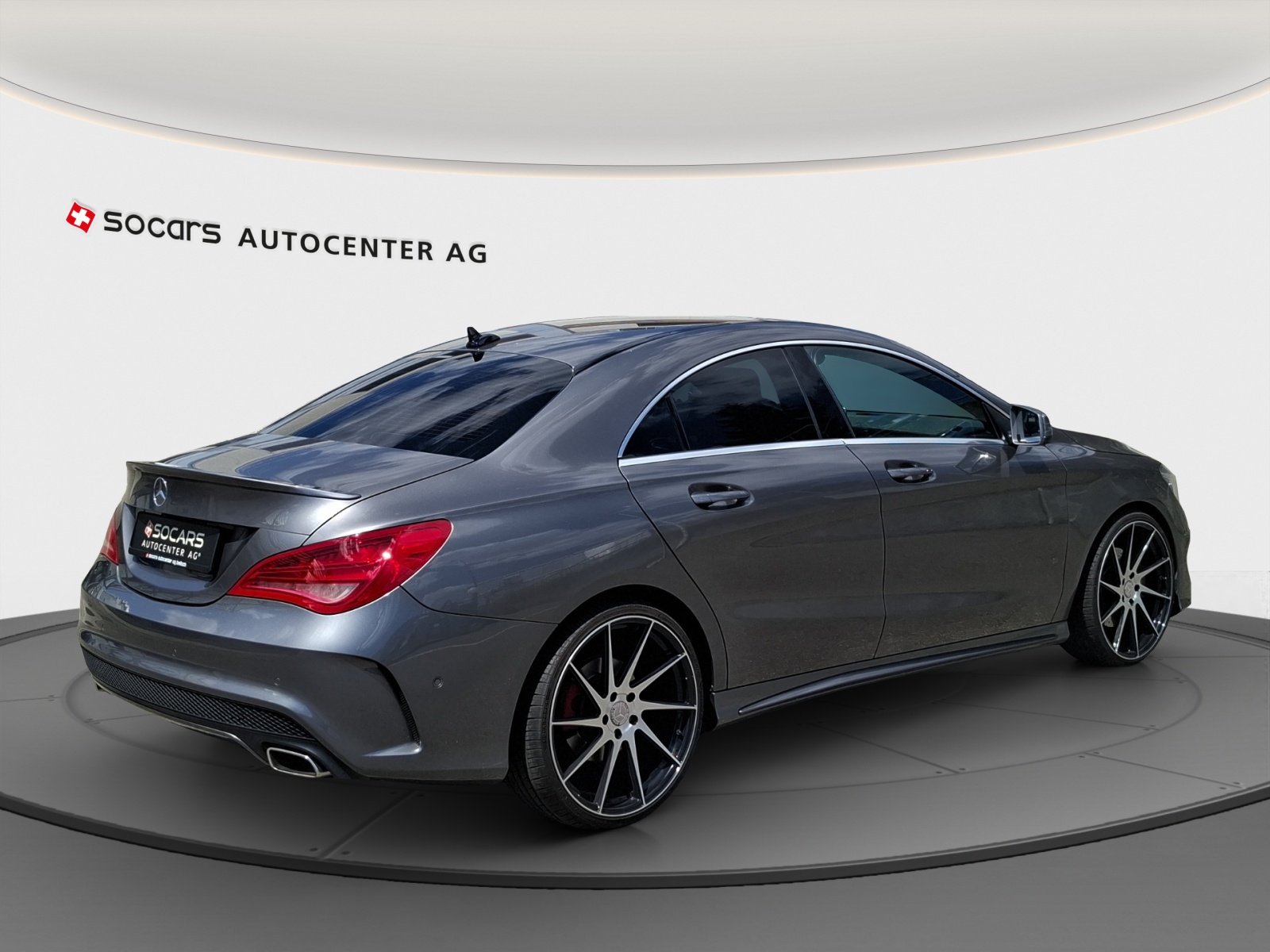 MERCEDES-BENZ CLA 220 CDI AMG Line 7G-DCT // CH Fahrzeug // Aversus Felgen 8.5 x 20 Sommerreifen NEU-image-2