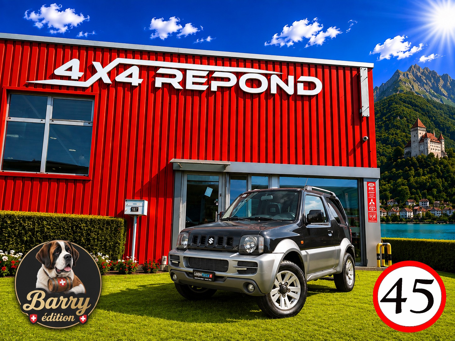 SUZUKI Jimny 1.3 limitée à 45km/h Barry Automatic