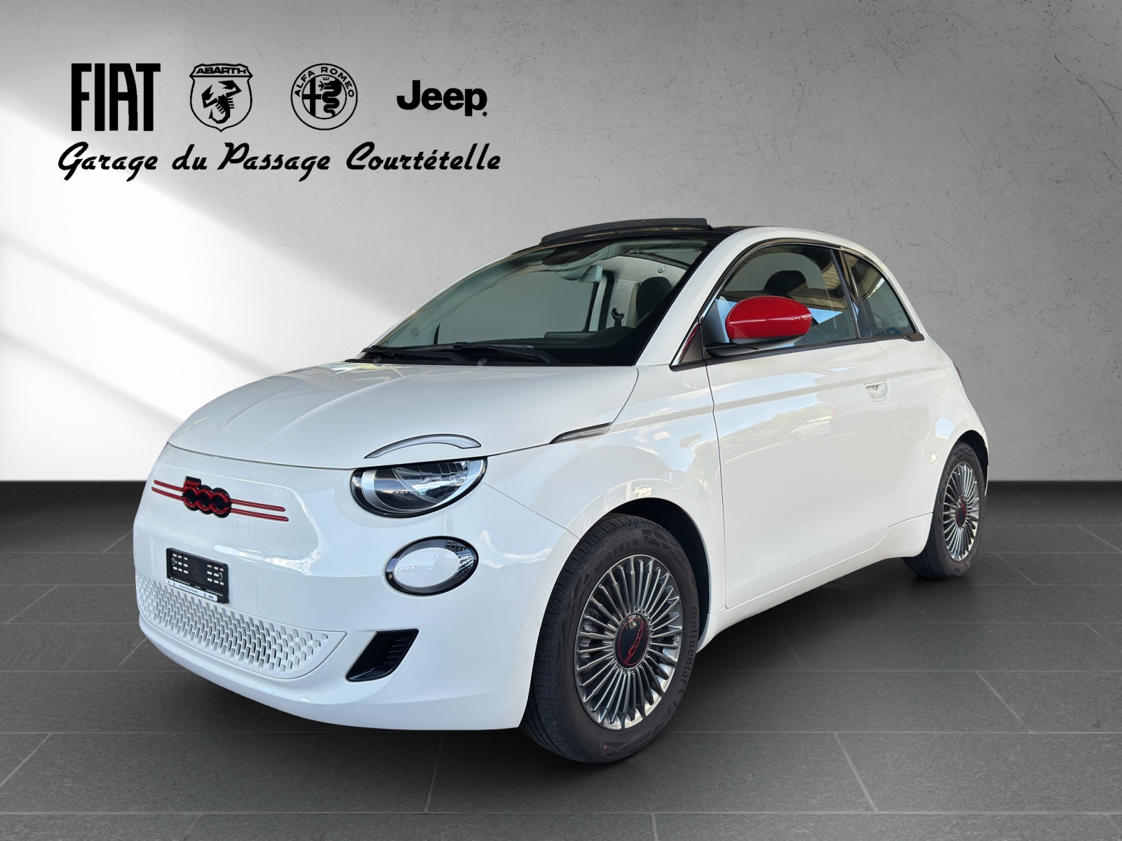 FIAT 500 C electric 87 kW Red-image-1