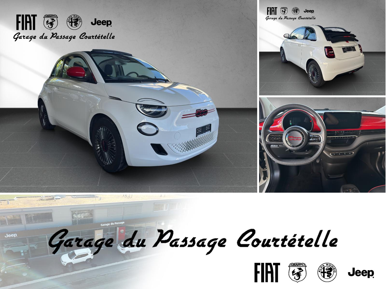FIAT 500 C electric 87 kW Red-image-0