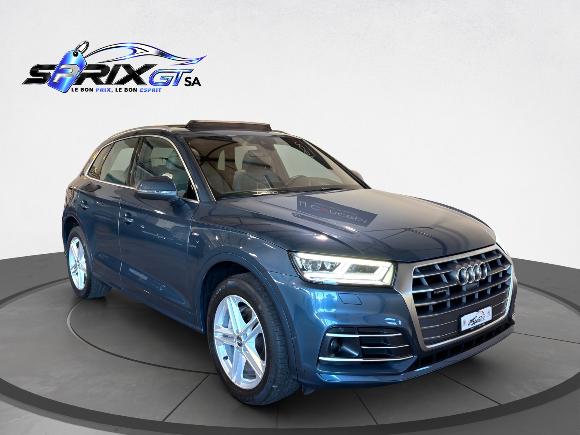 AUDI Q5 2.0 TDI Sline quattro S-tronic-image-5