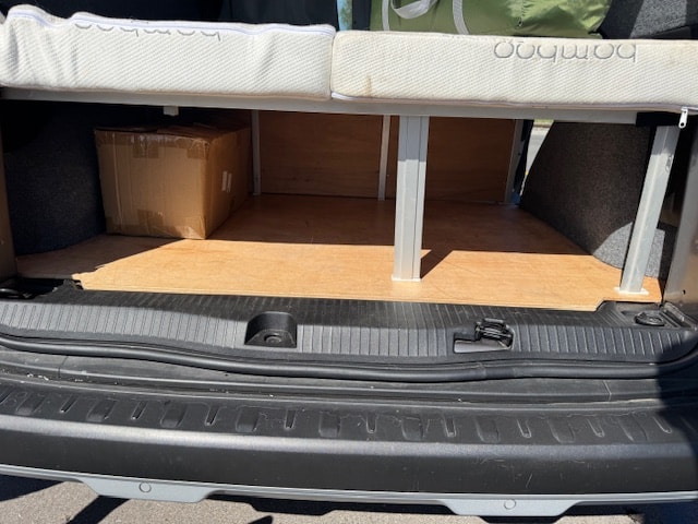 NISSAN 2er Bett Dachfenster mit Lüfter Heckanbauzelt-image-14