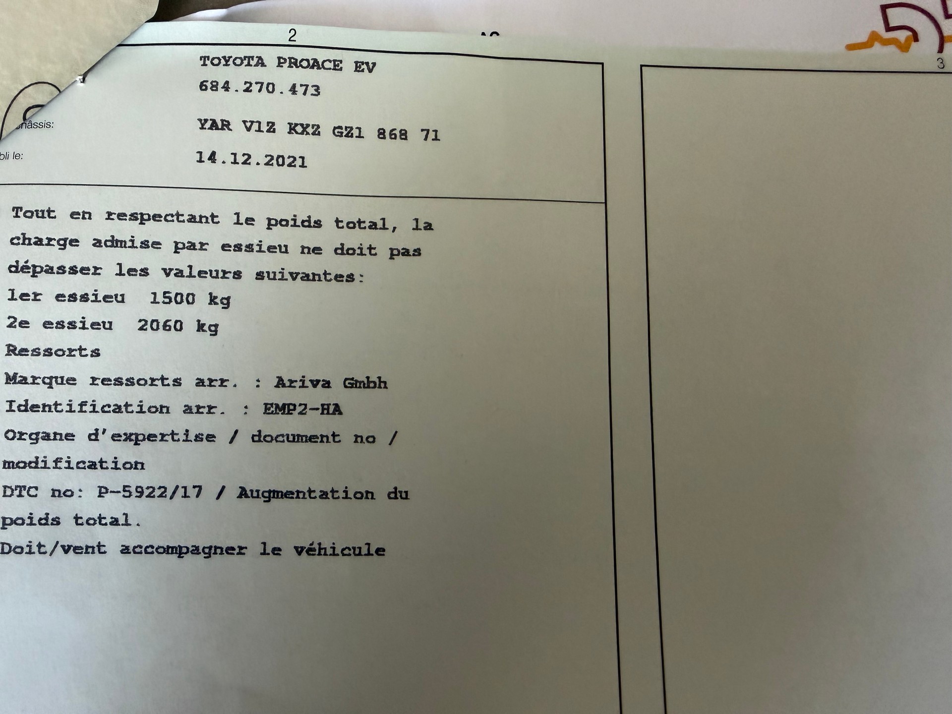 TOYOTA Proace EV 50kWh Medium Active CHARGE 1503 KG-showroom-element-1