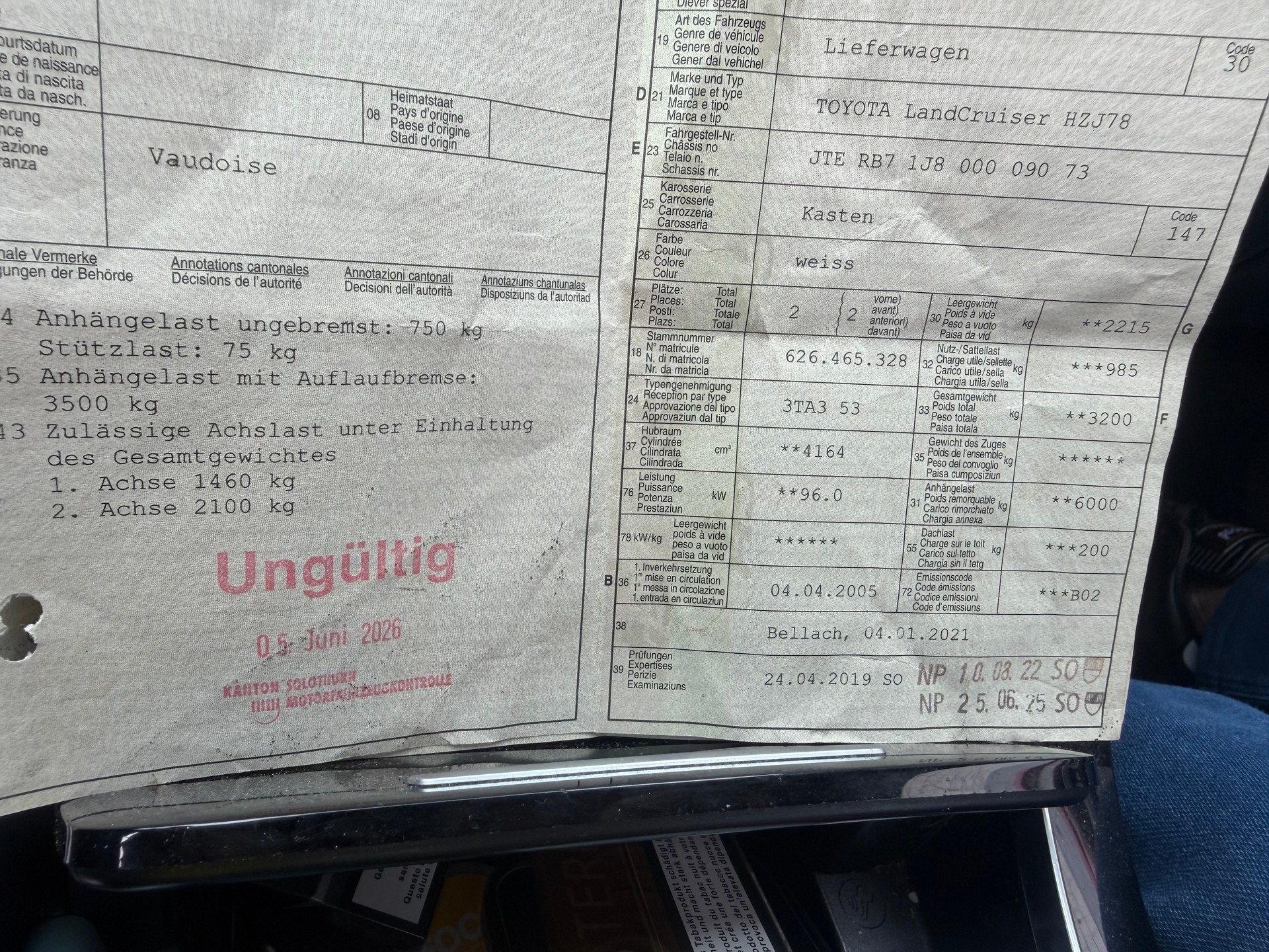 TOYOTA 4.2 D HZJ78-image-5