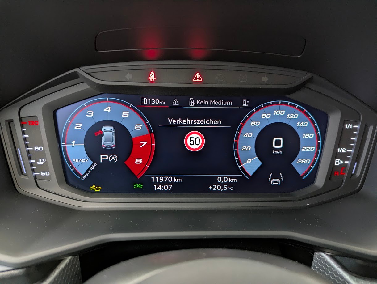 AUDI A1 Sportback 1.5 35 TFSI S Line S-Tronic*5J GAR BLACK+ VOLL-LED SONOS ACC-TEMPOMAT KEYLESS VIRTUAL-image-9