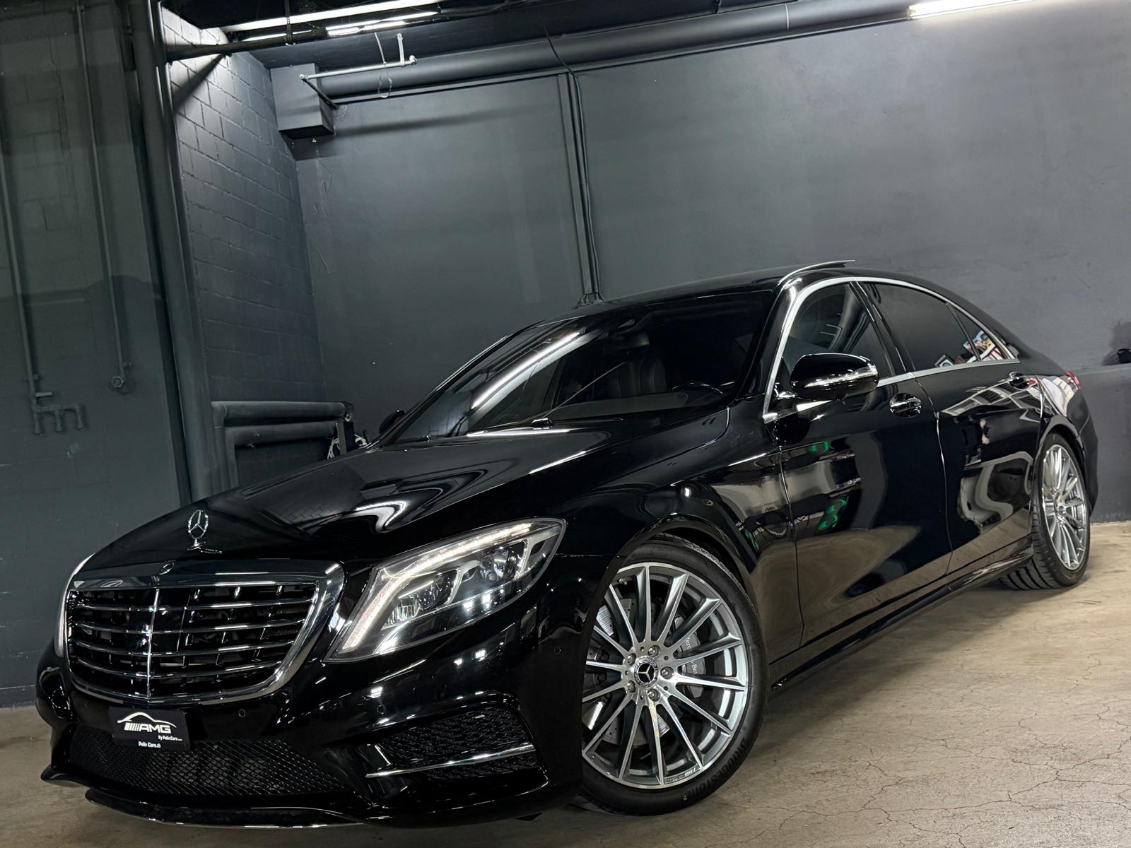 MERCEDES-BENZ S 500 Lang AMG Line 4Matic 7G-Tronic CH-Fahrzeug Frisch ab Service-image-2