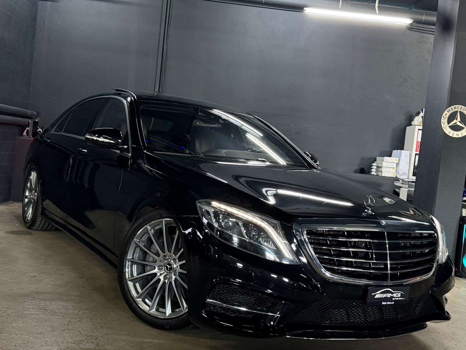 MERCEDES-BENZ S 500 Lang AMG Line 4Matic 7G-Tronic CH-Fahrzeug Frisch ab Service-image-0
