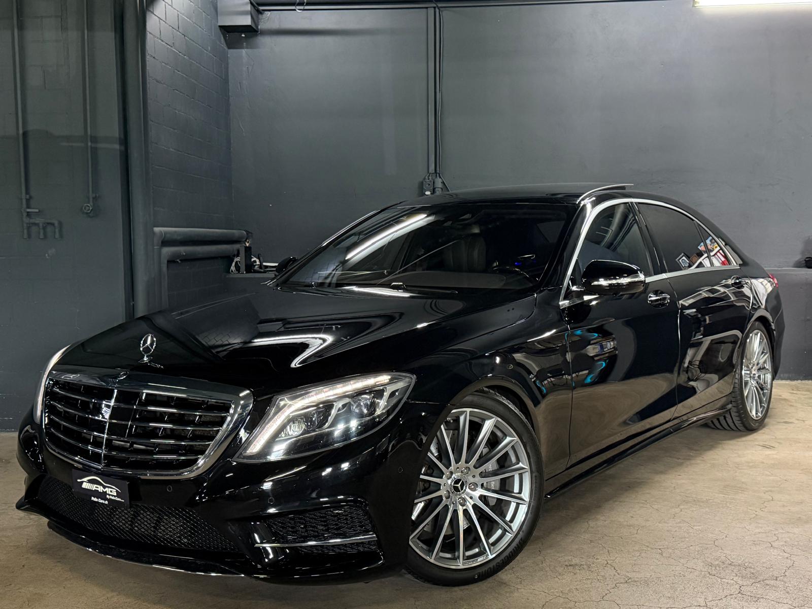 MERCEDES-BENZ S 500 Lang AMG Line 4Matic 7G-Tronic CH-Fahrzeug Frisch ab Service-image-1