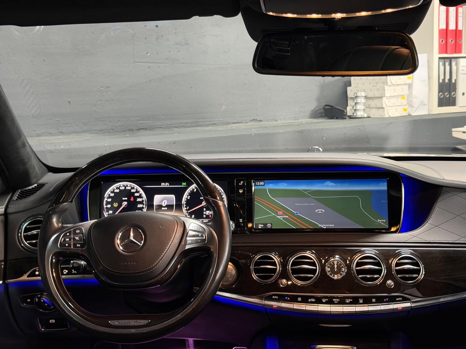 MERCEDES-BENZ S 500 Lang AMG Line 4Matic 7G-Tronic CH-Fahrzeug Frisch ab Service-image-10