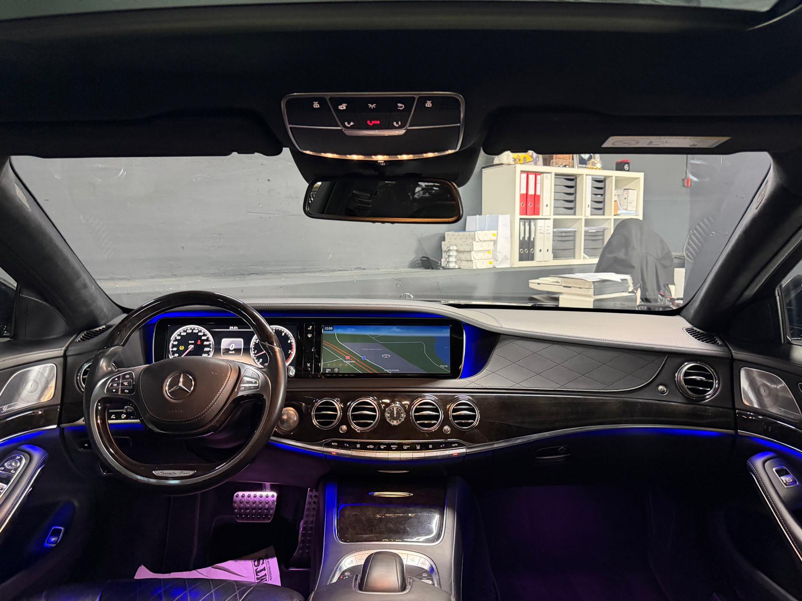 MERCEDES-BENZ S 500 Lang AMG Line 4Matic 7G-Tronic CH-Fahrzeug Frisch ab Service-image-11