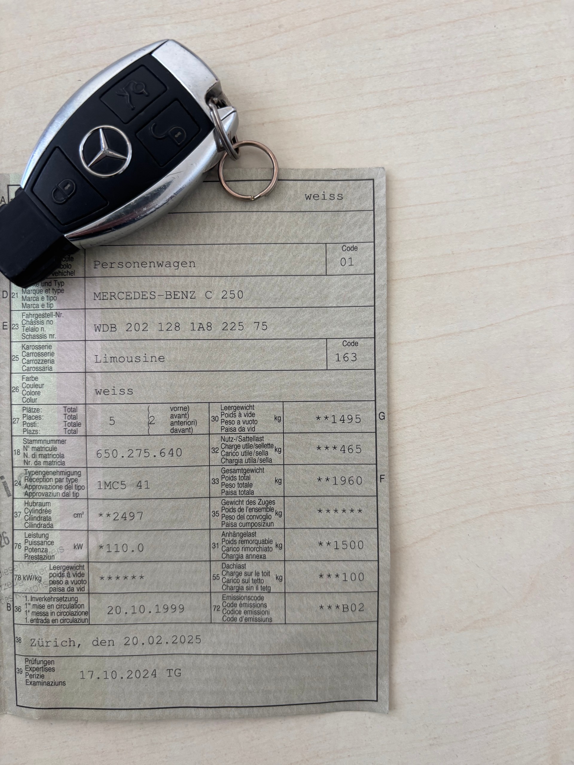MERCEDES-BENZ C 250 TD Classic-image-12