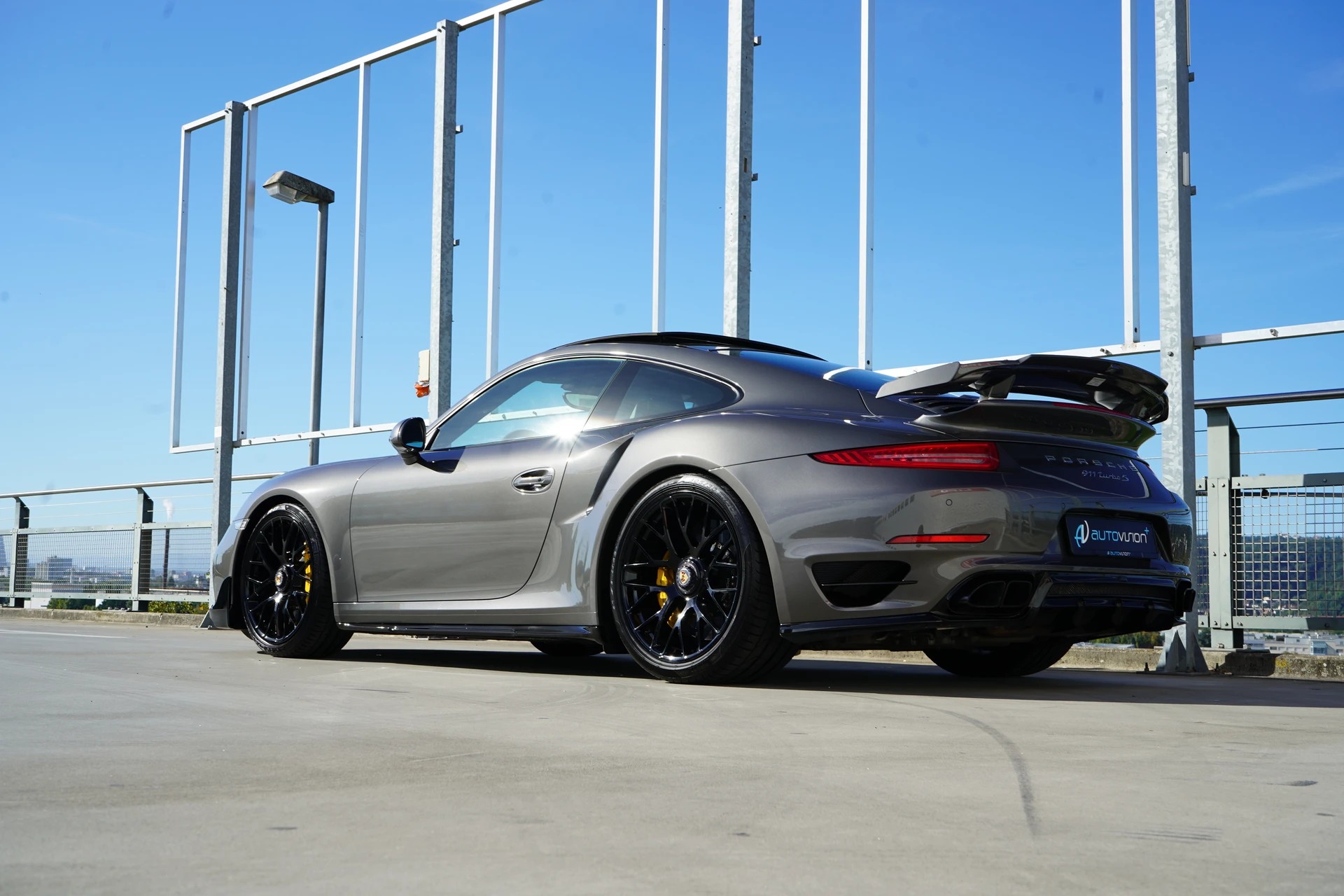 PORSCHE 911 TURBO S PDK BLACK MOSHAMMER l 560 PS-image-9