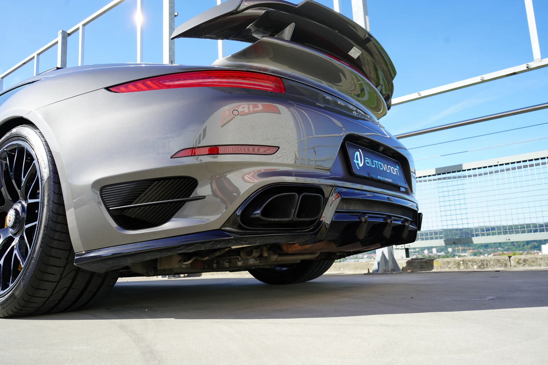PORSCHE 911 TURBO S PDK BLACK MOSHAMMER l 560 PS-image-11