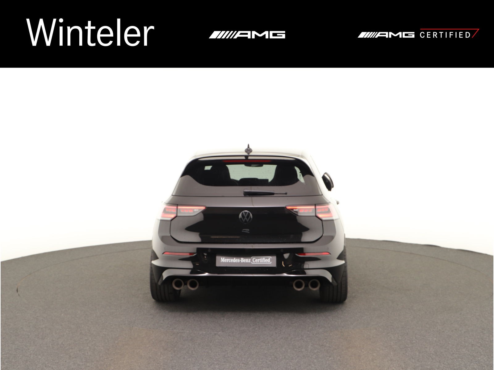 VW Golf 2.0TSI R Black Ed SCARICO AKRAPOVIC-image-5