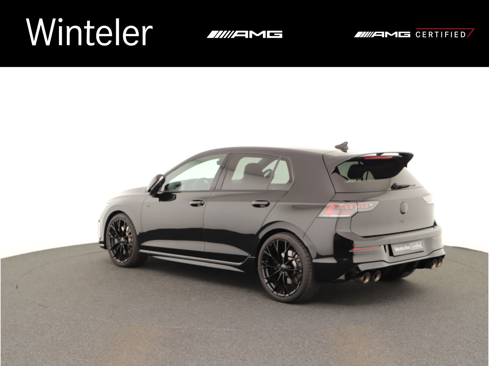 VW Golf 2.0TSI R Black Ed SCARICO AKRAPOVIC-image-1