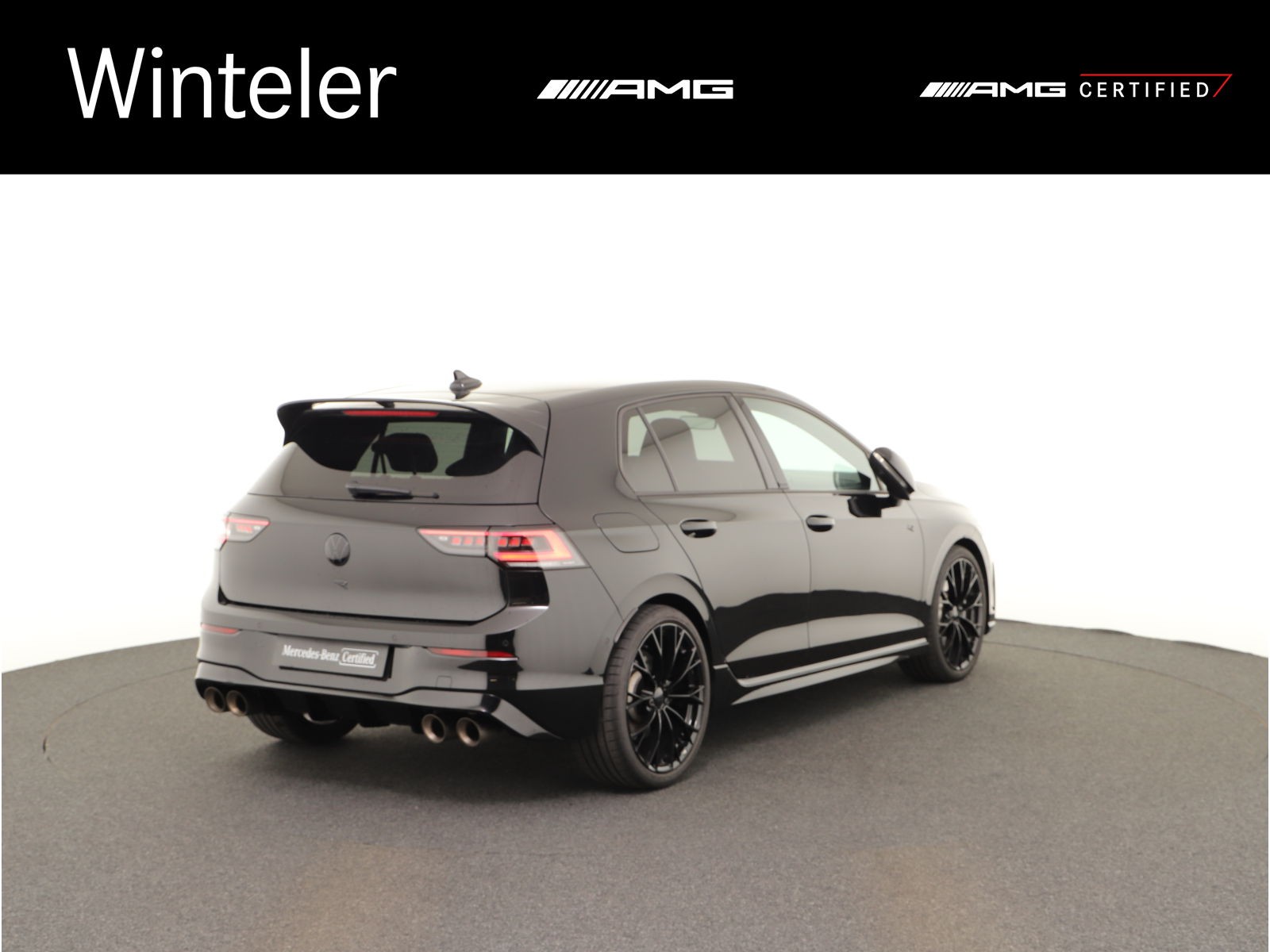 VW Golf 2.0TSI R Black Ed SCARICO AKRAPOVIC-image-3