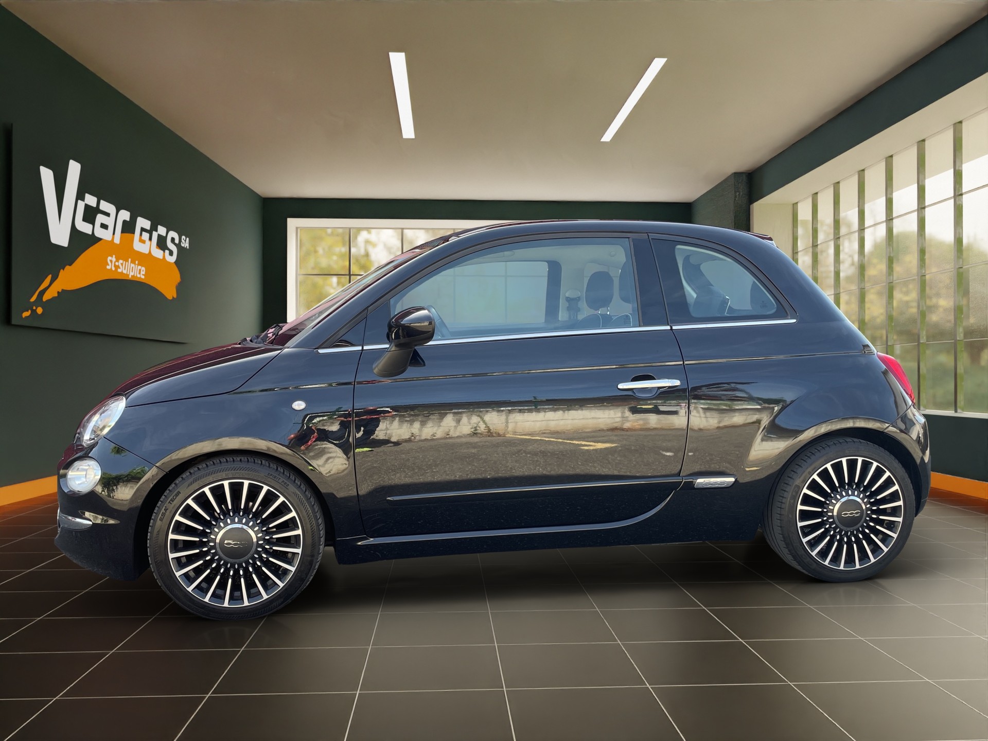FIAT 500 0.9 Twinair Lounge-image-1