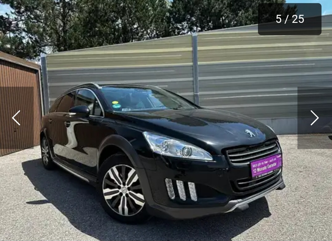 PEUGEOT 508 RXH 2.0 HDI Hybrid4 EGS6
