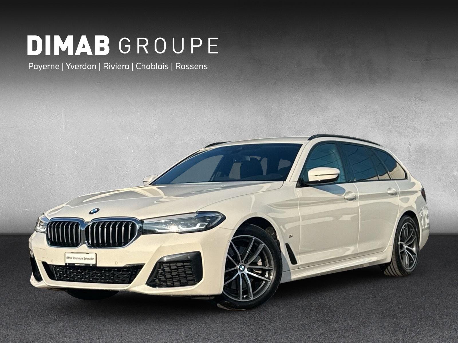 BMW 520d M Sport xDrive Touring G31 (CH) AHK 📍 ** Action Leasing à 2.88% Jusqu'au 30.09.2026 **-image-0