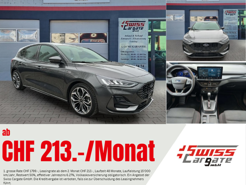 FORD Focus 1.0 MHEV ST-Line X Automat 155PS