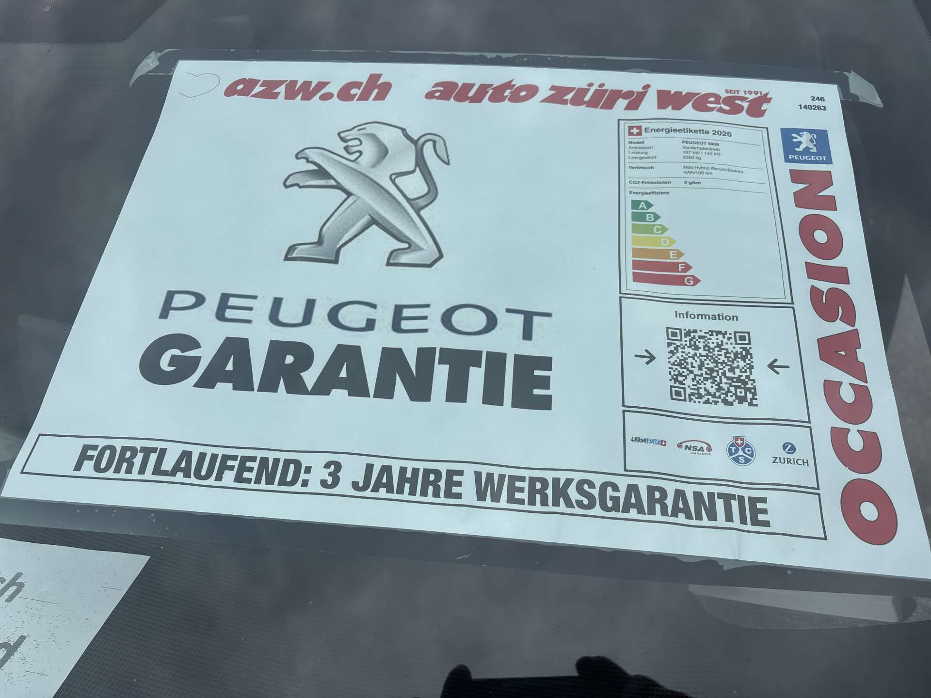 PEUGEOT 5008 145 Hybrid GT 7-Plätzer e-DCS-Automat-image-3