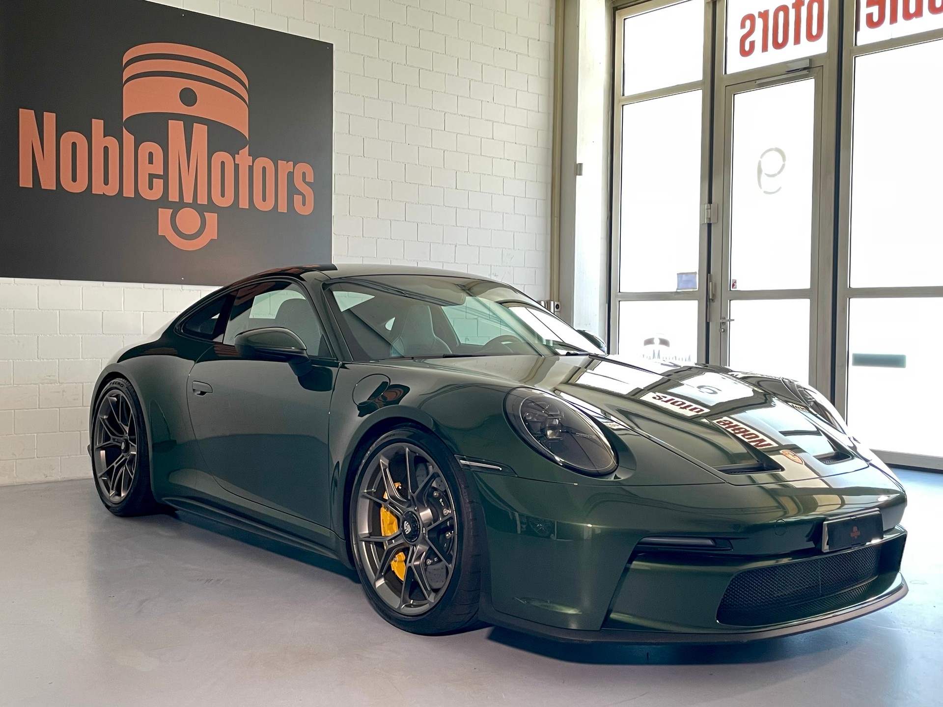 PORSCHE 911 GT3 Touring in Sonderlackierung mit Lederausstattung, Lift, PCCB und PPF foliert-image-4