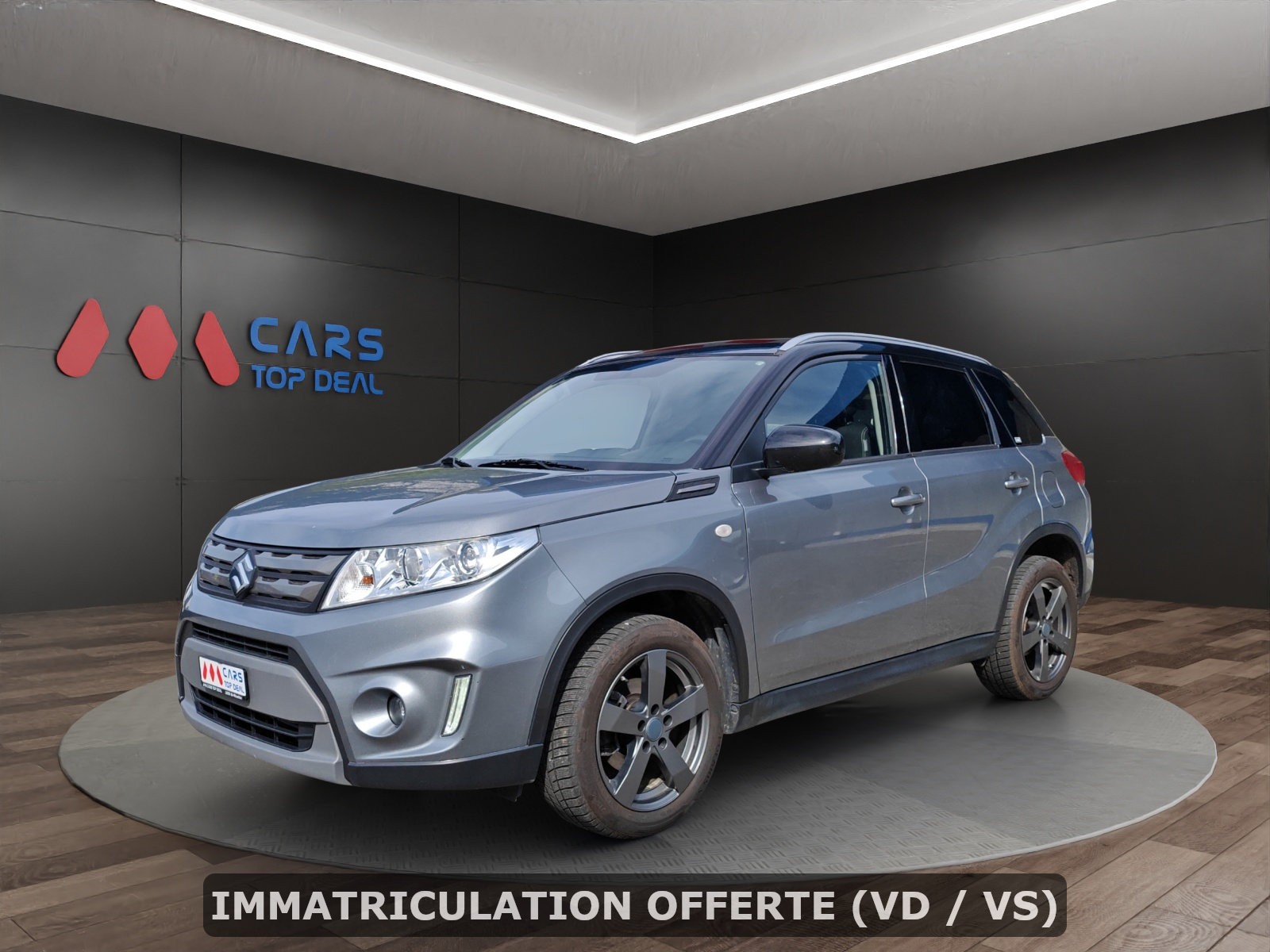 SUZUKI Vitara 1.6 Compact Top Automatic [Expertise du jour + Garantie 12 mois + Service & Immat. Offerts]-image-0