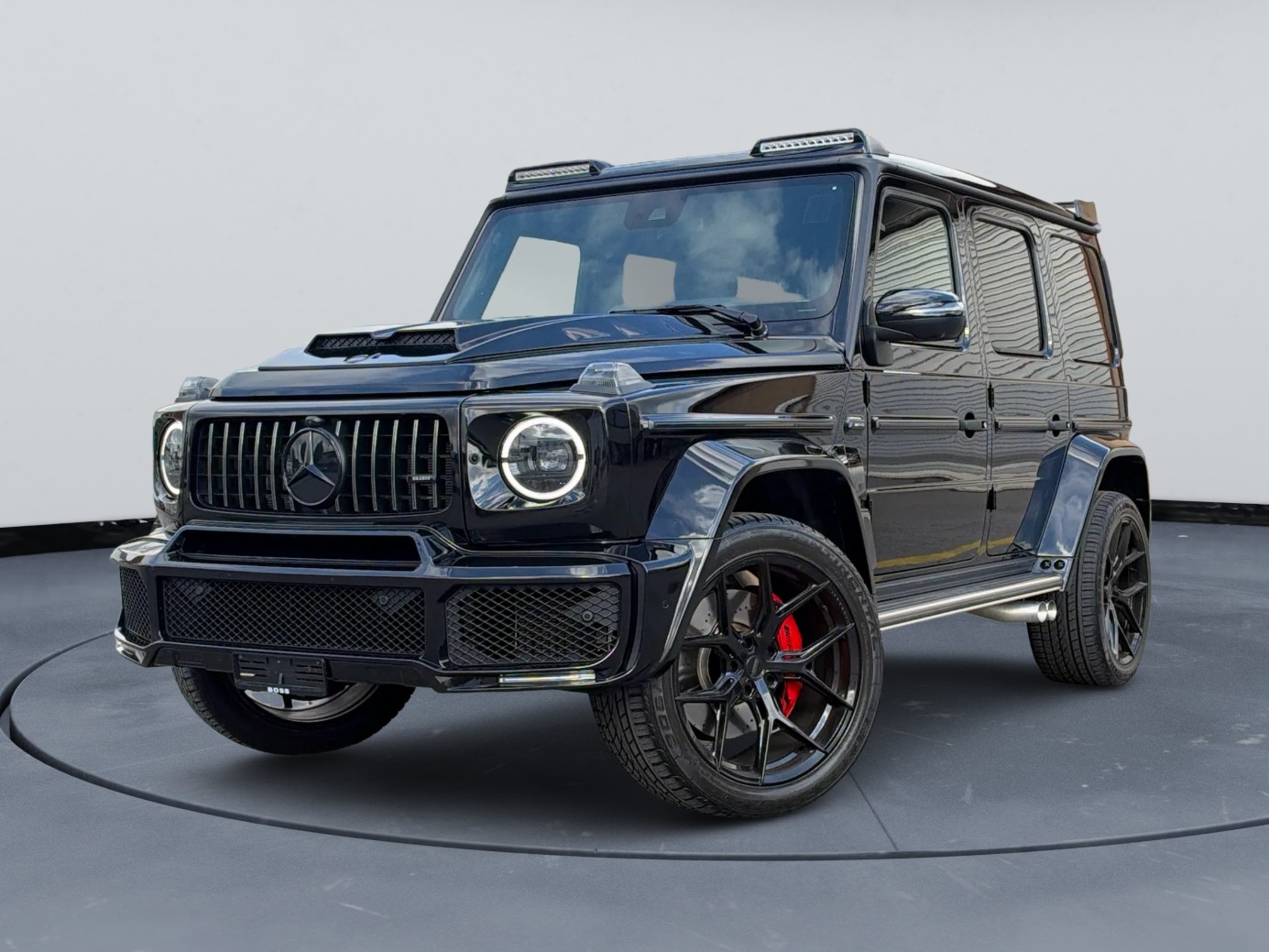 MERCEDES-BENZ G 63 Brabus Speedshift Plus G-Tronic Brabus umbau*Kotflügel-Brabus*Spoiler-Brabus*Motorhaube-Brabus*22 Zoll Felgen*-image-0