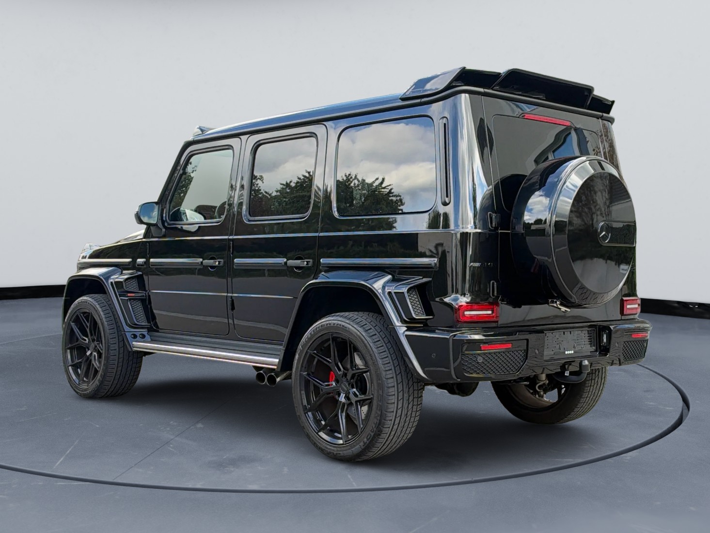 MERCEDES-BENZ G 63 Brabus Speedshift Plus G-Tronic Brabus umbau*Kotflügel-Brabus*Spoiler-Brabus*Motorhaube-Brabus*22 Zoll Felgen*-image-6
