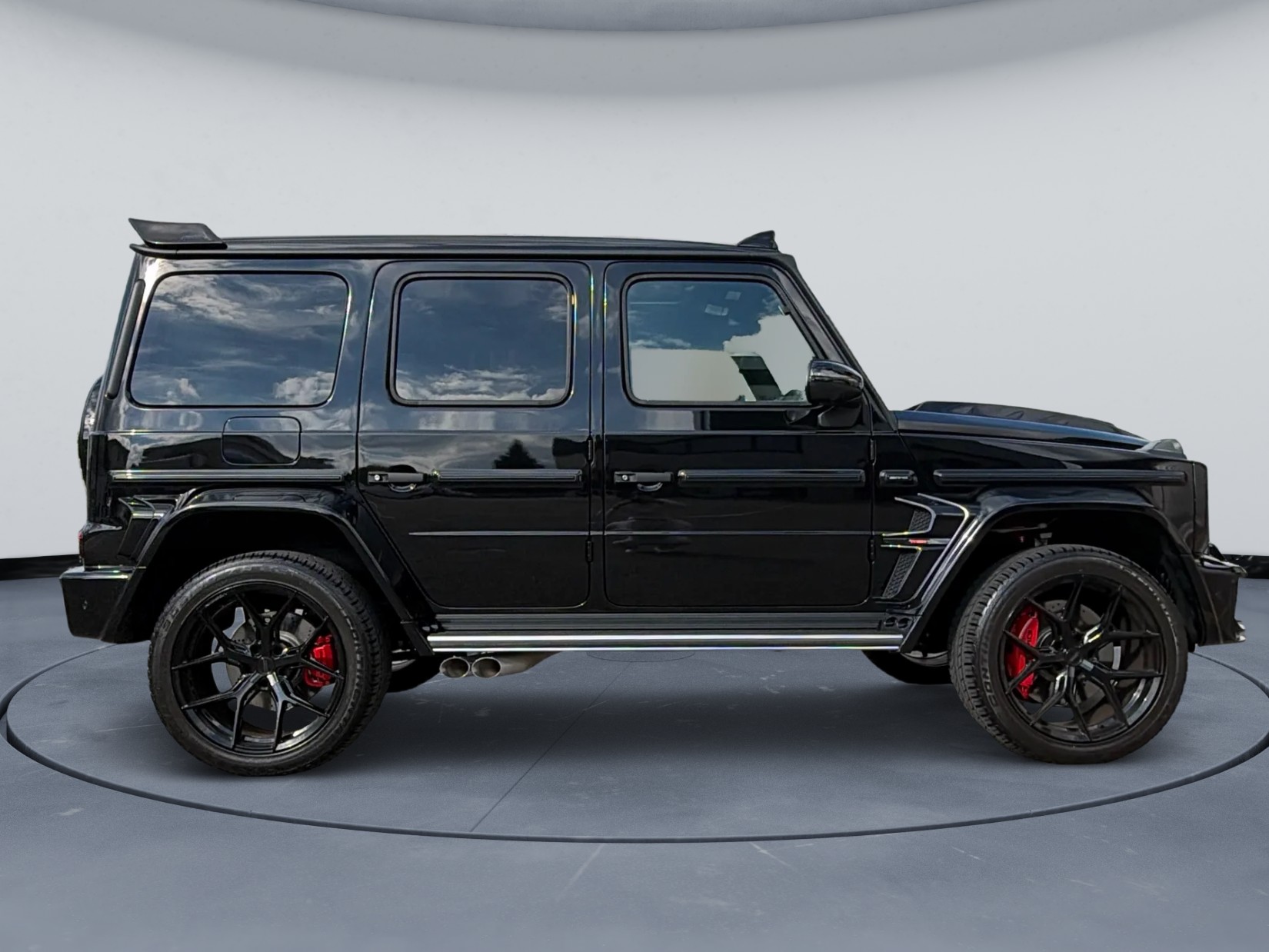 MERCEDES-BENZ G 63 Brabus Speedshift Plus G-Tronic Brabus umbau*Kotflügel-Brabus*Spoiler-Brabus*Motorhaube-Brabus*22 Zoll Felgen*-image-3